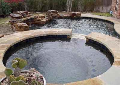 custom free form pool builder portfolio austin texas