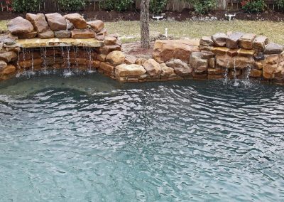 custom free form pool builder portfolio austin texas